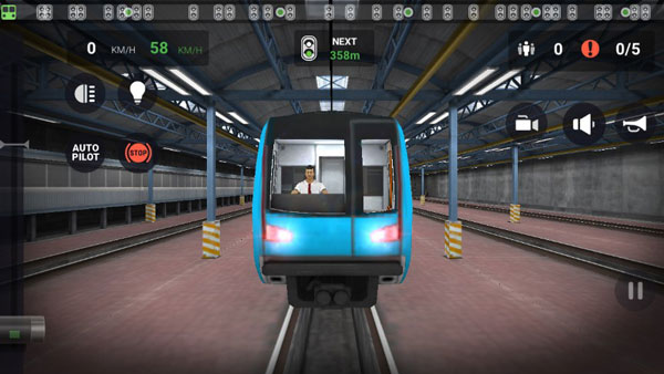 模拟地铁