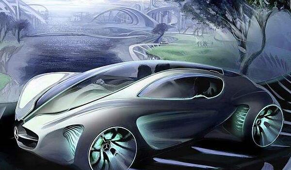 奔驰biome概念车 高端科技开创未来